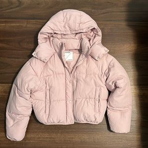 Pull & Bear crop puffer jacket